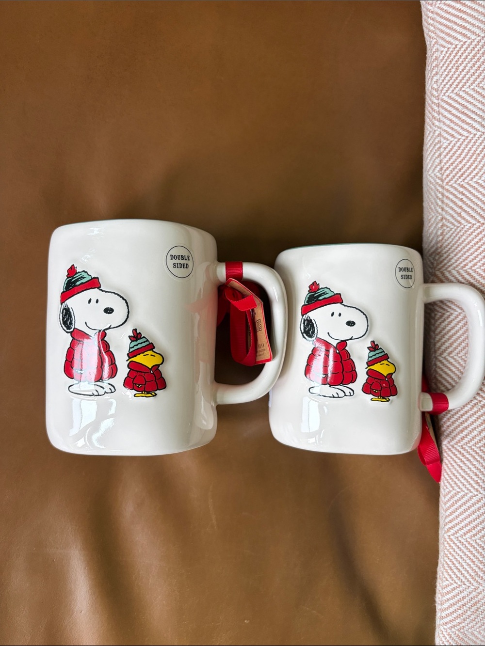 NEW PEANUTS SNOOPY Mugs (Two!)